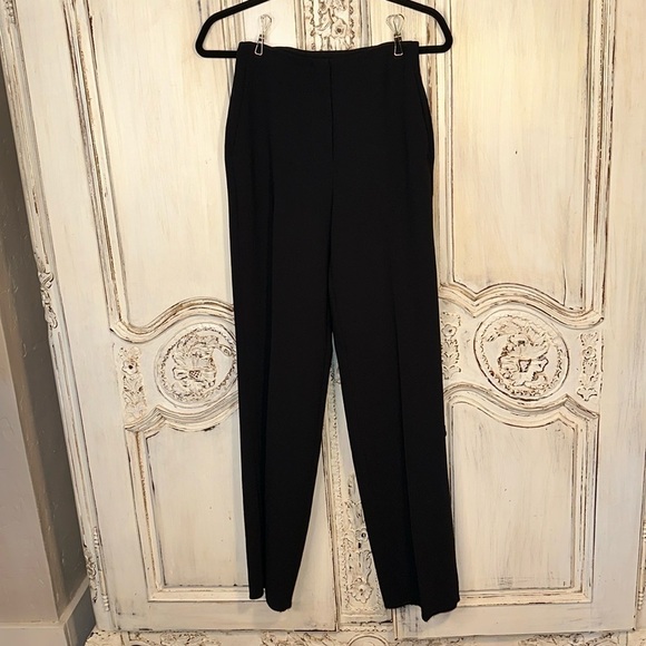 Wilfred Black High Waisted Four Pocket Trousers Retro Classic Level Up Quiet Lux - Picture 1 of 12